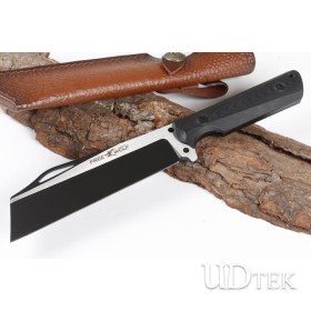  Free Wolf 9CR18MOV tanto blade machete full tang fixed hunting knife UD405498